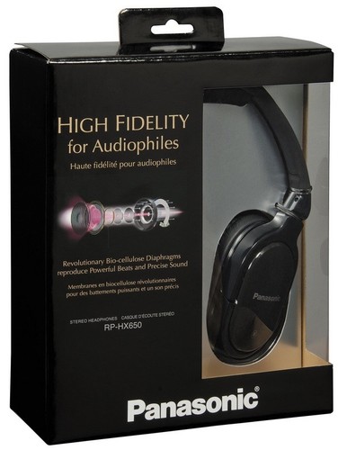 Panasonic hx650 dj style - panasonic, rp-hx650-k