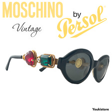 MOSCHINO by PERSOL occhiali da sole M268 95 54 ULTRA RARE VINTAGE 80s sunglasses