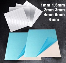 Piastra in lamiera di alluminio piatta spessore 1/1,5/2/3/4/5/6 mm più misure