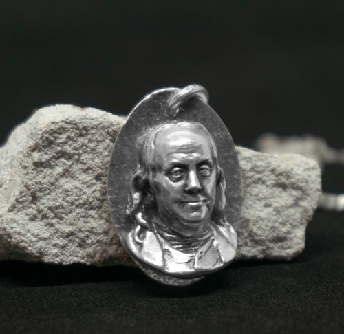 Ciondolo benjamin franklin - benjamin,