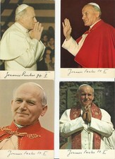 PAPA GIOVANNI PAOLO II - n. 5 cartoline - FG. - NV. -dup160