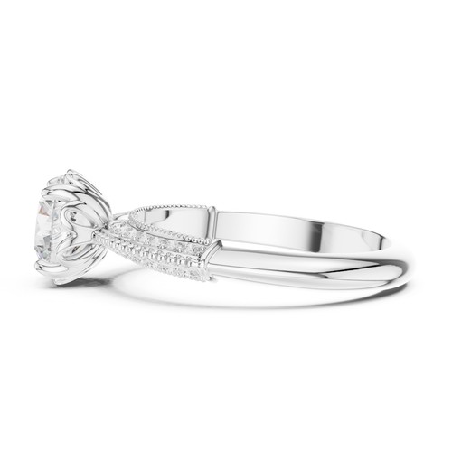 Anello solitario ct - anello,