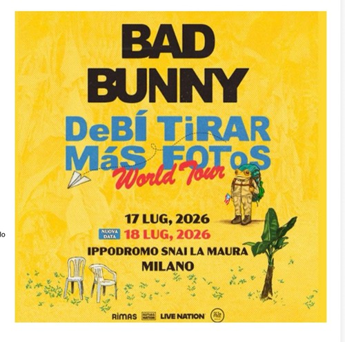 Biglietto concerto bad - biglietto,