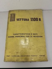 Manuale officina Fiat 1100 R