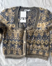 ZARA RARO CARDIGAN JACQUARD