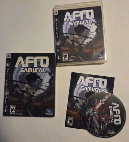 Afro samurai sony playstation - samurai, (sony