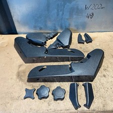 Mercedes-Benz W202 Sedile Anteriore Sinistro Nero Plastica Set 2109180730 202...