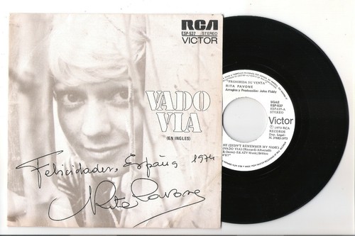 Rita pavone giri promo - pavone=45,