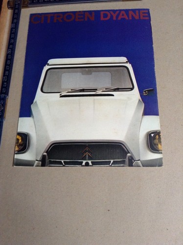 Depliant auto vintage - depliant,