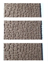  2 PANNELLI di sughero 33x25 cm pavimento O MURO spesso  1 cm presepe crib 