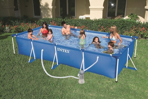 Intex piscina rettangolare - piscina,