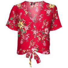 Vero moda top rosso - top, stampa