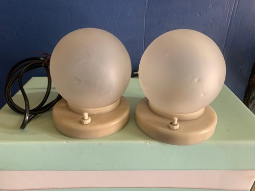 Vintage coppia abat jour - vintage, abat-jour