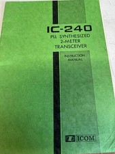 ICOM IC-240 PLL SYNTHESIZED 2