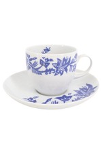 Tazza vintage sottopiatto