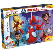 Lisciani LSC99610 Puzzle da 48 Pezzi - Double Face: Spidey
