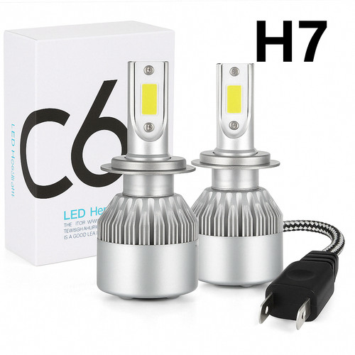 Kit coppia lampadine c6 h7 - di,