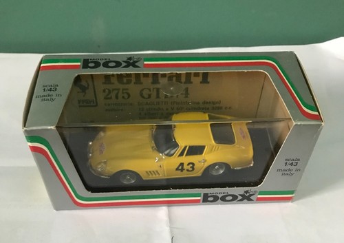 Model box ferrari 275 - model,