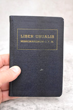 Vecchio libro liturgico Liber