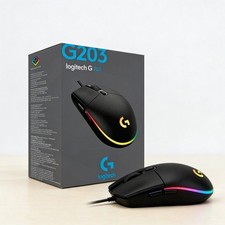 Logitech G203 LightSync Wired