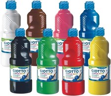 Colori tempera pronta fila - a,