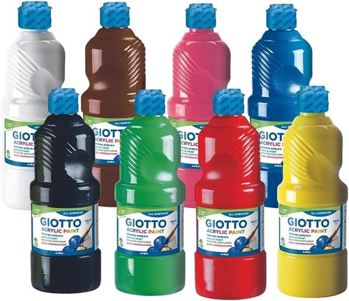Colori tempera pronta fila - a,