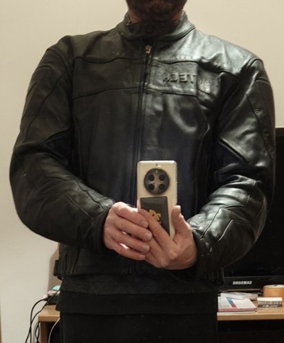 Giacca nera moto - giacca,