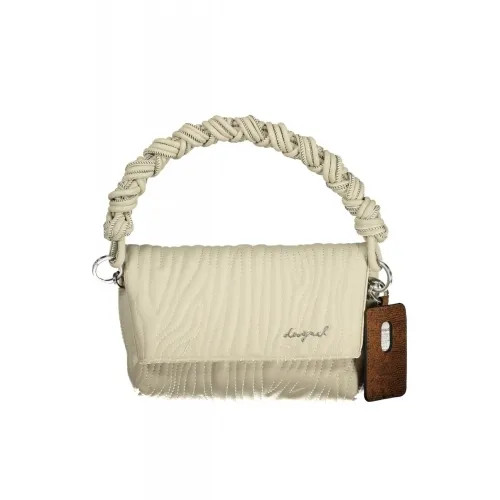 Desigual borsa donna bianco - borsa,