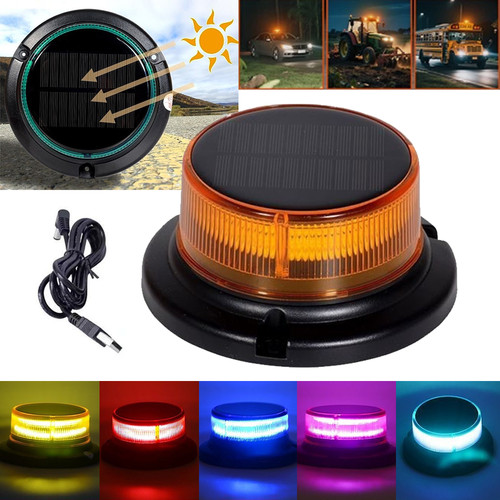 Luce solare led rotonda - luce,