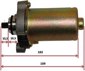 Motorino avviamento derbi gpr - motorino,