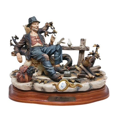 Capodimonte ceramics figurine - capodimonte,