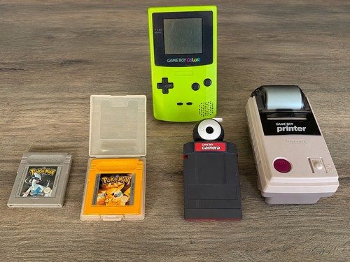 Nintendo game boy color - game,