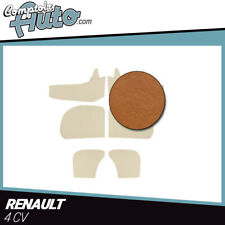 Pannelli Delle Portiere IN Finta Cuoio Cognac per Renault 4CV (6 Monete)