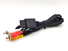 Cavo Video RCA AV Compatibile Super Nintendo SNES N64 Game Cube Nintendo GB PAL