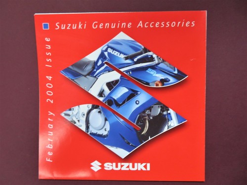 Brochure accessori moto suzuki - brochure,