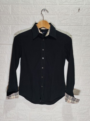 Camicia burberry london nera - camicia,