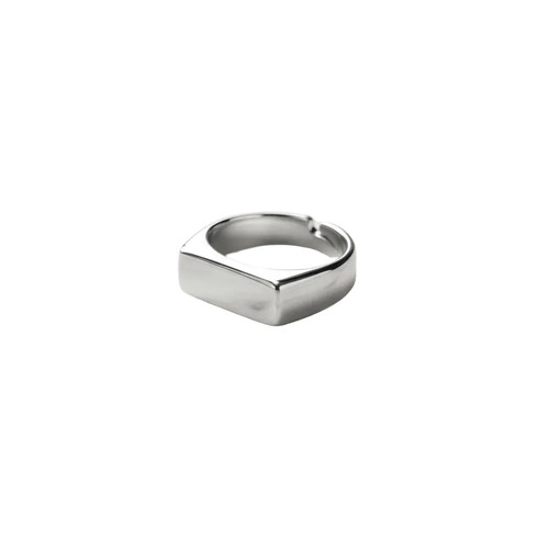 Anello chevalier squadrato - anello,