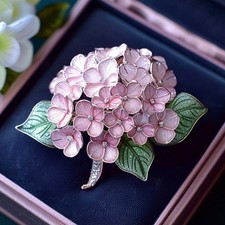 Spilla donna fiore rosa
