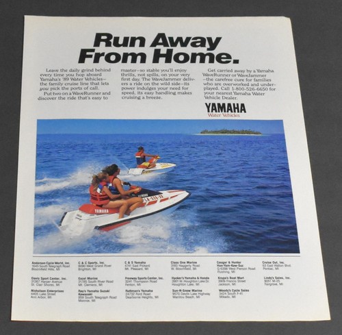 Pubblicità stampa 1989 scappa - stampa,