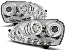Fari A LED Angel Eyes Per VW
