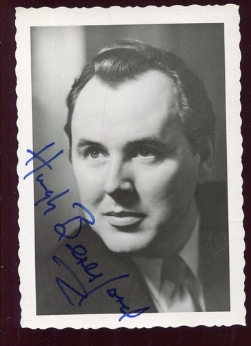 Photo autographe hugh - photo,