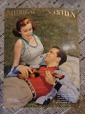 cartolina audio con coppia/disco musicale 78 giri – GUAGLIONE di Aurelio FIERRO