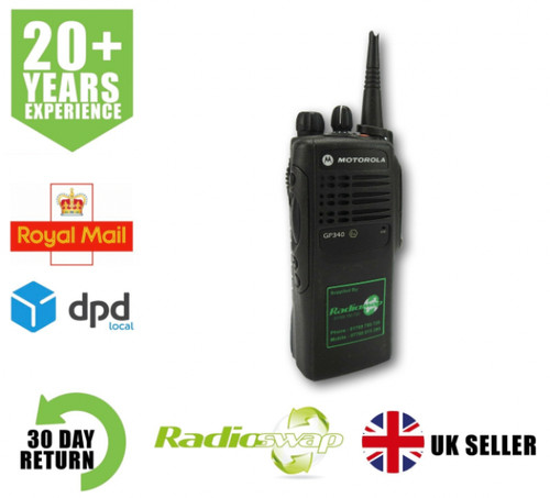 Motorola gp340 uhf atex - motorola, nero