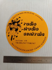 Adesivo vintage radio studio - adesivo,