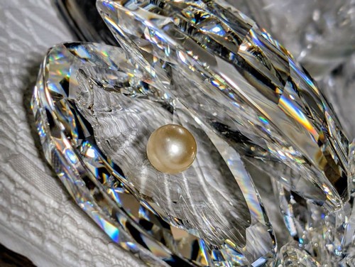 Oggetto swarovski conchiglia - swarovski,
