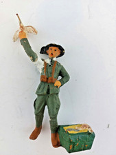 SOLDATINO CON PICCIONI VIAGGIATORI CONFALONIERI NARDI ELASTOLIN