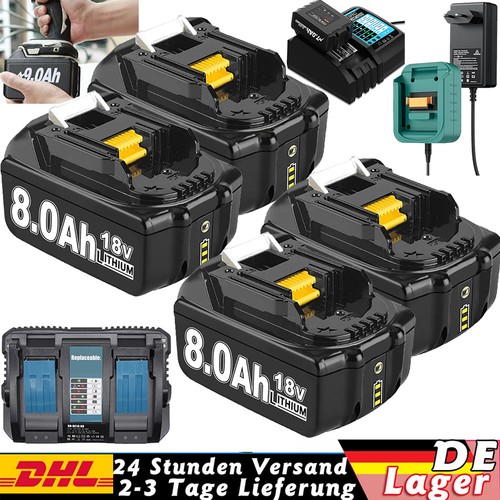 Per batteria makita - 4x,