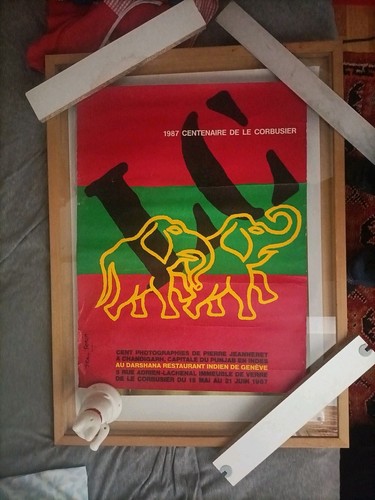 Corbusier affiche 1987 - affiche,