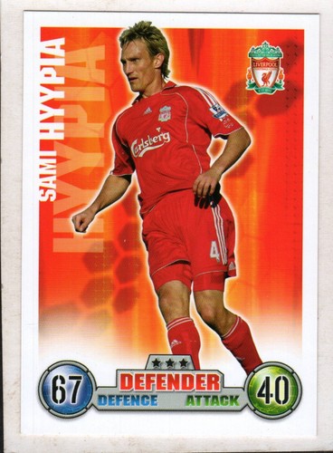 Topps match attax 2007 sami - attax, 2007/08
