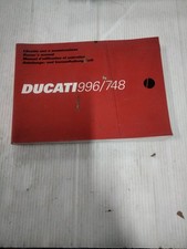 Ducati 996/748 Libretto Uso E Manutenzione Originale IT EN FR DE . OWNER'MANUAL